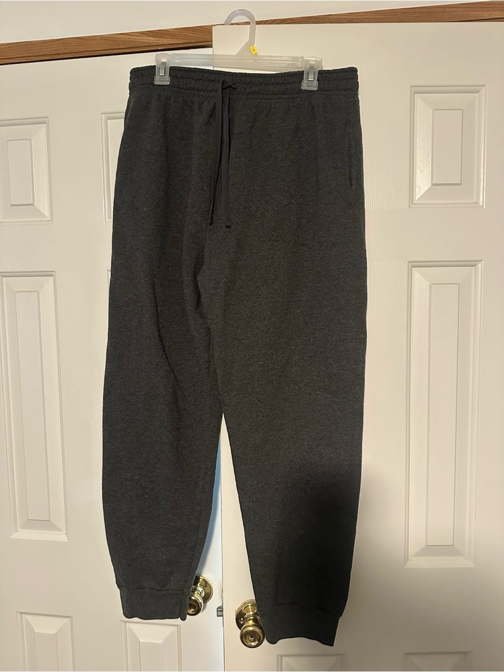 Hanes Dark Charcoal Men's Drawstring Sweatpants
